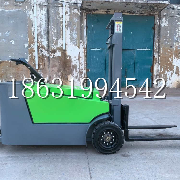 疏附县小型电动叉车1吨2吨步行站驾式电瓶堆高充电装卸车液压升降车铲车